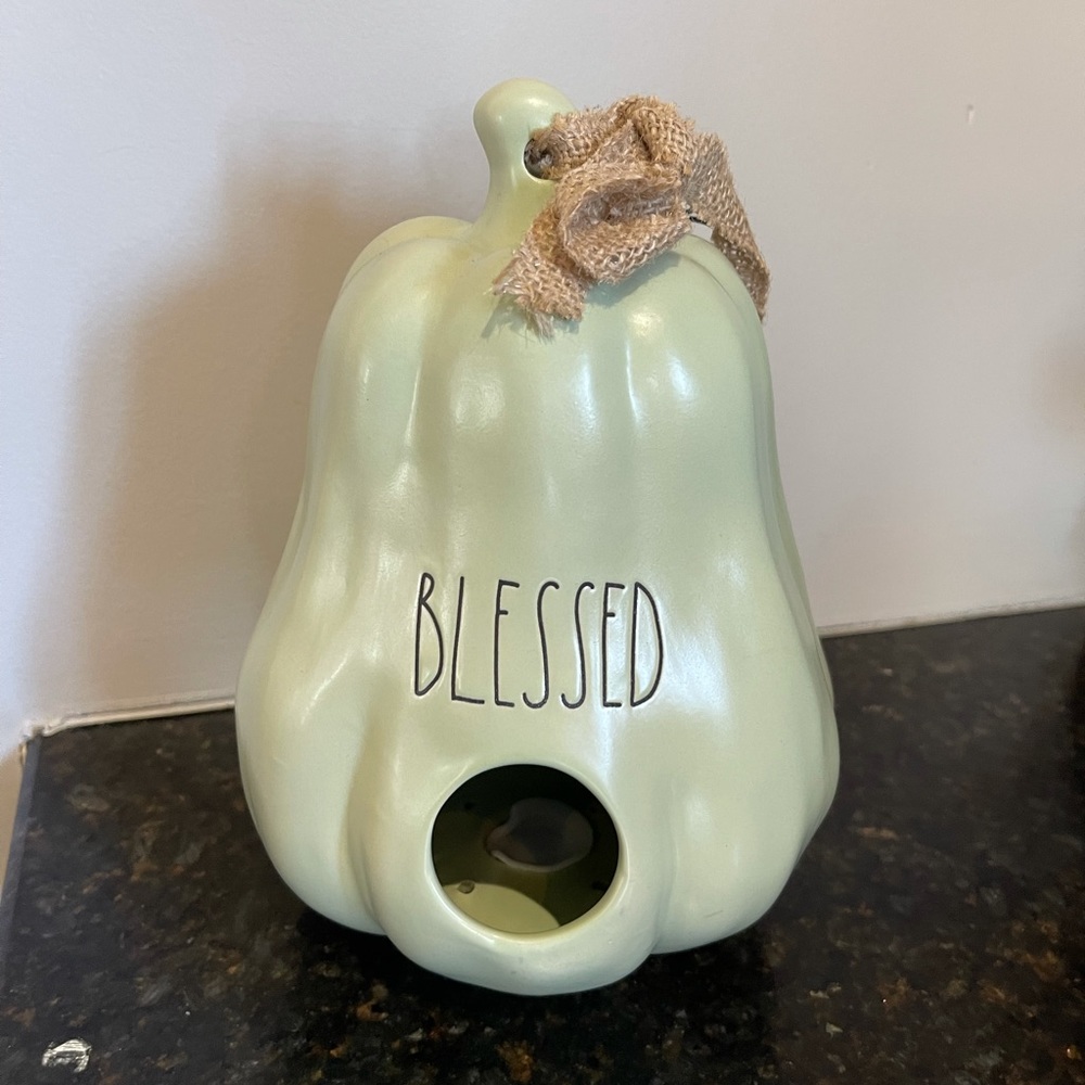 Rae Dunn - BLESSED - gourd birdhouse